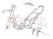 Frame/bodywork - Derbi Atlantis 50 2T Bullet 2010