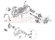 Stater - Electric starter - Derbi Atlantis 50 2T Bullet 2010