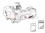 Engine - Derbi Atlantis 50 2T 2003