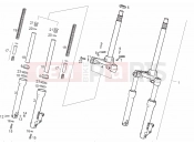 DERBI Atlantis 50 2T LC eng: Derbi Front fork
