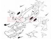 DERBI GP 50 Frame