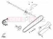 DERBI QUAD DFW 50 Chain