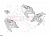 DUCATI 2008 DESMOSEDICI RR REAR FAIRING » PLASTICS