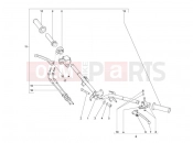 derbi Sonar 150 Handlebars - Master cil.