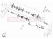 Gear box - Derbi Terra 125 2009