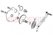 Starter assembly - Derbi Variant Courier 50 1998