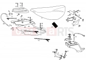 Tank - Derbi Variant Courier 50 1998