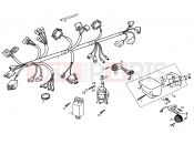Rear lights - Derbi Variant Courier 50 1999