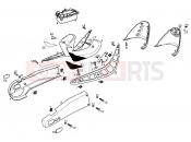 derbi Variant Courier 50 Frame