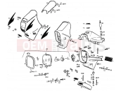DERBI Variant Start-Stop 50 Front lights