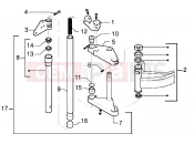 gilera DNA 125 Fork