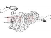 Electric starter - Gilera DNA 180
