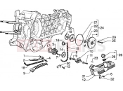 Pump group - Oil pan - Gilera DNA 180