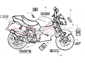gilera DNA 50 Emblems