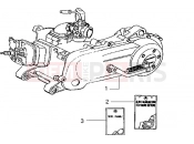 gilera DNA 50 Engine