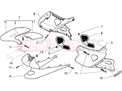gilera DNA 50 Side covers
