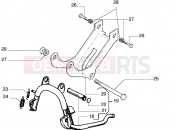 gilera DNA 50 Stand