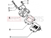 gilera Eaglet automatic Carburettor support