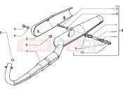 gilera Eaglet automatic Silencer