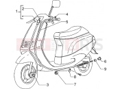 gilera Easy Moving bowdenek