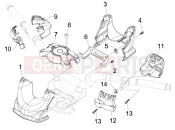 GILERA Fuoco 500 Handlebars coverages