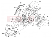 gilera 2008 Fuoco 500 Front shield