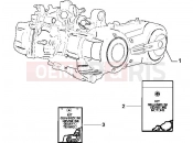 gilera 2010 Fuoco 500 Engine, assembly