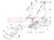 gilera 2010 Fuoco 500 Silencer