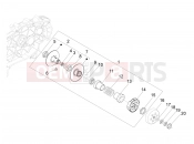 gilera 2013 Fuoco 500 LT Driven pulley