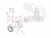 gilera 2014 Fuoco 500 LT Flywheel magneto