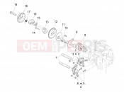 gilera 2014 Fuoco 500 LT Rocking levers support unit