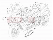 Main cable harness - Gilera GP 800 2008