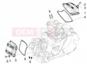gilera 2010 GP 800 Cylinder head cover