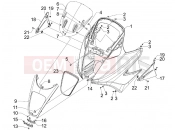 gilera 2010 GP 800 Front shield