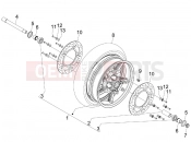 gilera 2010 GP 800 Front wheel