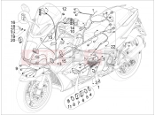 gilera 2010 GP 800 Main cable harness