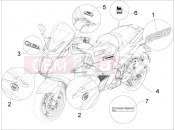 gilera 2010 GP 800 Plates - Emblems
