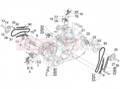 gilera 2010 GP 800 Rocking levers support unit