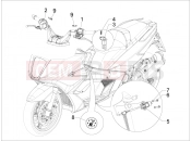 GILERA GP 800 Selectors - Switches - Buttons