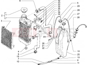 gilera GSM Radiator
