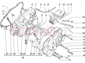 gilera H@k Crankcase