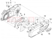 gilera 2010 Nexus 125 ie Crankcase cover - Crankcase cooling