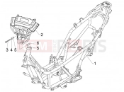 gilera 2010 Nexus 125 ie Frame/bodywork