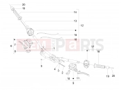 gilera 2010 Nexus 125 ie Handlebars - Master cil.