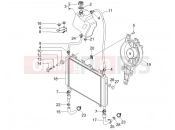 Cooling system - Gilera Nexus 250 2007