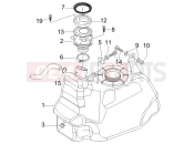 Fuel tank - Gilera Nexus 250 2007