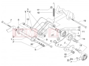 Swinging arm - Gilera Nexus 250 2007
