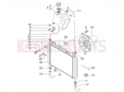 gilera 2007 Nexus 250 SP Cooling system