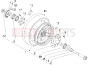 gilera 2007 Nexus 250 SP Front wheel