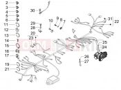 gilera 2007 Nexus 250 SP Main cable harness